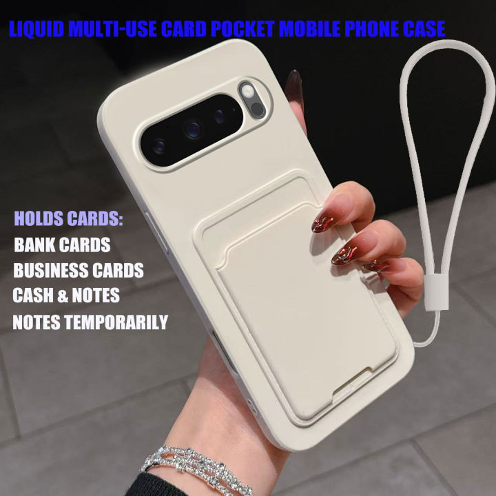 Case%20for%20Google%20Pixel%2010%20Pro%209%208%20Liquid%20Silicone%20Card%20Holder%20Soft%20Phone%20Skin%20Cover%2010%20Pro%20XL%20Shockproof%20Back%20Pocket%20Wallet%20Funda%20-%20Image%202