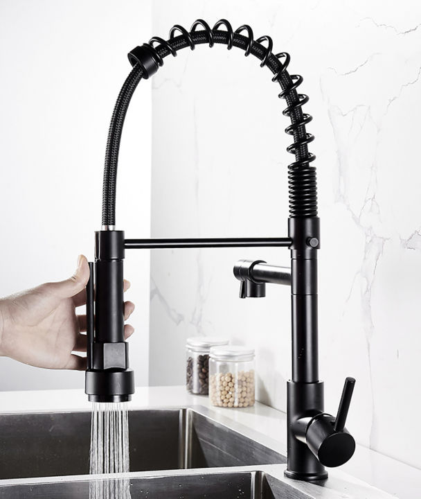 Sink Rotation Kitchen Sink Faucet, Kitchen Sink Mixer Spring Design, 360 Degree ...