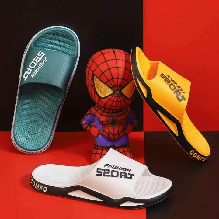 2025 Men's Sandals Summer Outdoor Korean Trendy Casual Slippers for Home Beach and Couples Unisex Sandals