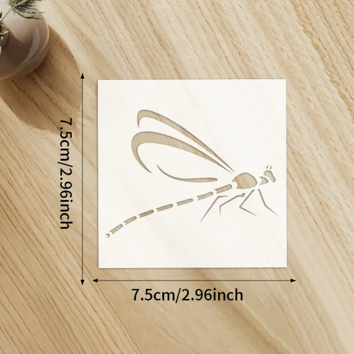 YOMDID%2020pcs%20Insect%20Series%20Painting%20Hollow%20Out%20Stencils%20Reusable%20DIY%20Dragonfly,%20Bee,%20and%20other%20Insect%20Pattern%20Graffiti%20Templates%20-%20Image%206