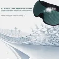 3D Eye Mask Green Breathable Shading Sleeping Hot Sales Eye Mask Adjustable Strap Sleep Mask Padded Travel Rest. 