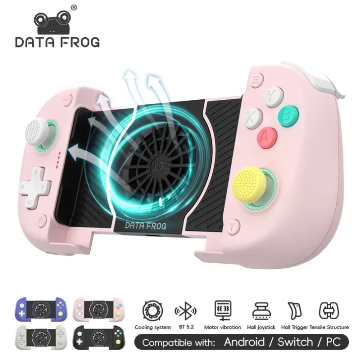 DATA FROG X3 Wireless Mobile Game Controller - Ergonomic Gamepad with ...