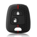 Silicone Car Key Cover Case for Peugeot 106 107 206 207 307 for Citroen C1 C2 C3 C4 XSARA PICASSO for Toyota AYGO Protector.