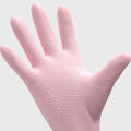 Dishwashing Gloves Single Layer Household Chore Splicing Sleeve Waterproof Gloves Plush Elastic Band Mouth Rubber Gloves. 