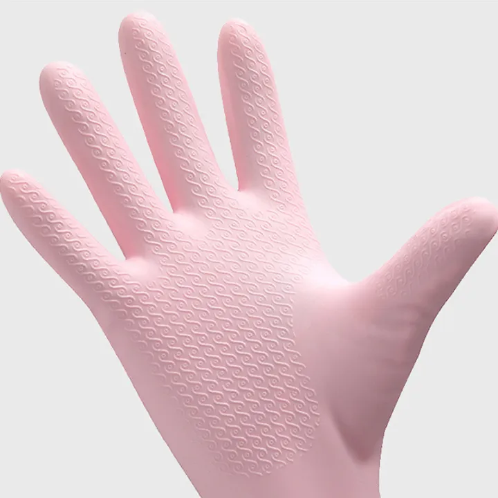 Dishwashing%20Gloves%20Single%20Layer%20Household%20Chore%20Splicing%20Sleeve%20Waterproof%20Gloves%20Plush%20Elastic%20Band%20Mouth%20Rubber%20Gloves%20-%20Image%203