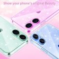 Clear Glitter Case For iPhone 16 Pro Max 15 Plus 14 13 Mini 12 11 X XS XR SE 2022 2020 8 7 15Pro 16Pro Sparkle Bling Phone Cover. 