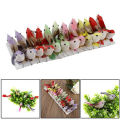 24pcs Simulation Birds Mini Artificial Foam Feather Birds 10* 6cm DIY Pollution-free Crafts Ornament Home Garden Decor Gift. 