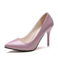 Pointed Toe Pumps Patent Leather Dress Women Shoes Red 8CM High Heels Boat Shoes Shadow Wedding Shoes Shoes for Wedding. 