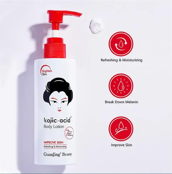 Guanjing%20Beauty%20Brighten%20Skin%20Kojic%20Acid%20Body%20Lotion%20Improve%20Skin%20Refreshing%20&%20Moisturizing%20230ml%20-%20Image%203