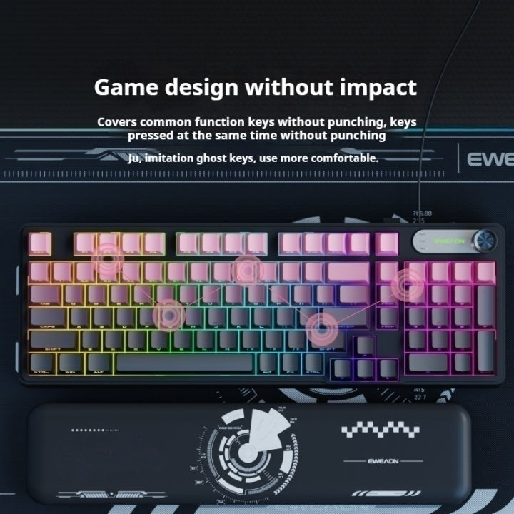 EWEADN%20Wired%20Gaming%20Keyboard,%20RGB%20Backlit%20with%20Side-Printed%20Gradient%20Keycaps,%20Multimedia%20Knob%20Control%20&%20Display%20Screen%20-%20Image%206