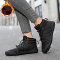 New Winter Men Women Snow Boots Wide Toe Barefoot Hiking Shoes Anti-slip Sneakers Outdoor Unisex Casual waterproof Work Shoes. 
