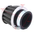 Motocross Air Filter Cleaner Universal For Motorcycle with 35mm Engine Inlet 70cc 90cc 110cc 125cc ATV Dirt Bikes Go Karts. 