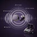 Smart LED Display Earbuds, In-Ear TWS Stereo Wireless Earphones with HiFi Sound, HD Audio & Touch Control. 