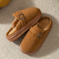 Winter Women's Indoor Slippers Warm Soft Soled Comfortable Outdoor Non Slip Suitable for Couples FashionBedroom Home Shoes. 