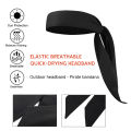 Sweat Headband Men and Women Sports Antiperspirant Headscarf Hair Band Headscarf Head Guard Antiperspirant Sport Headband Lace-up Fitness Running Yoga Sports Cycling Basketball. 