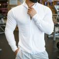 2026 Men's Quick Dry Basketball Running Jackets zipper Sports Coat cardigan Hooded Tops Mesh breathable Men Fitness jacket. 