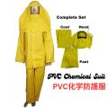 PVC Chemical Suit acild and alkali splash- Best PVC Chemical Suit. 