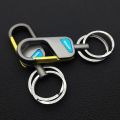 OMUDA luxury brand key chain with holder chinese metal car key holder zinc alloy keyring.
