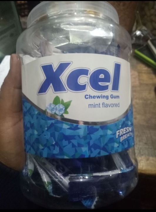 Excel chewing gum  mint flavour 100 pieces