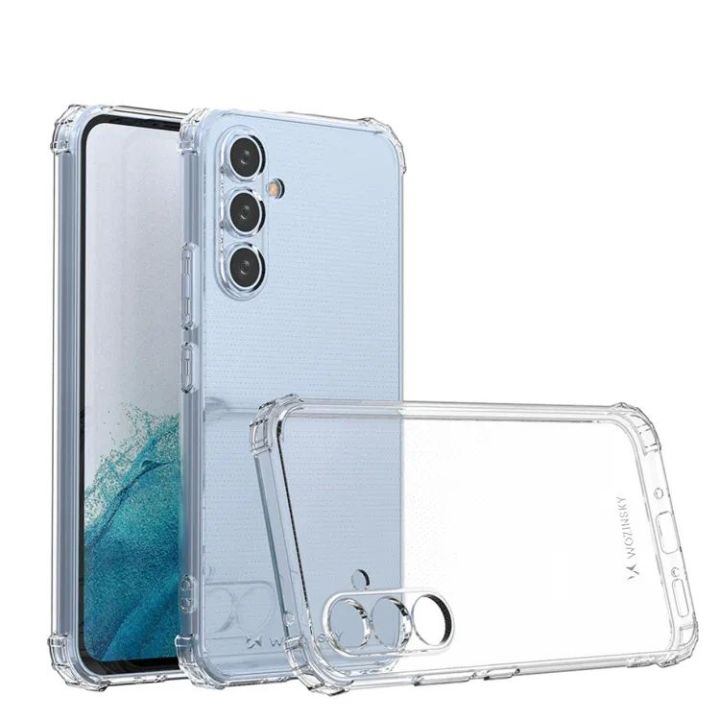 Samsung Galaxy A05s Case Transparent Clear Bumper Case Back Cover For