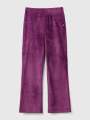 Girls Long Cotrise Pants. 