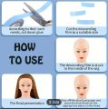 LACE Front Hair System Tae Roll BLUE 3 Yards 1 Cm - Double sided Authentic WALKER Tape (10 Days Hold Grip) - High Quality By Qs. 