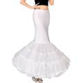 Women Petticoat Fishtail Underskirt Trumpet Crinoline for Mermaid Wedding Dress.