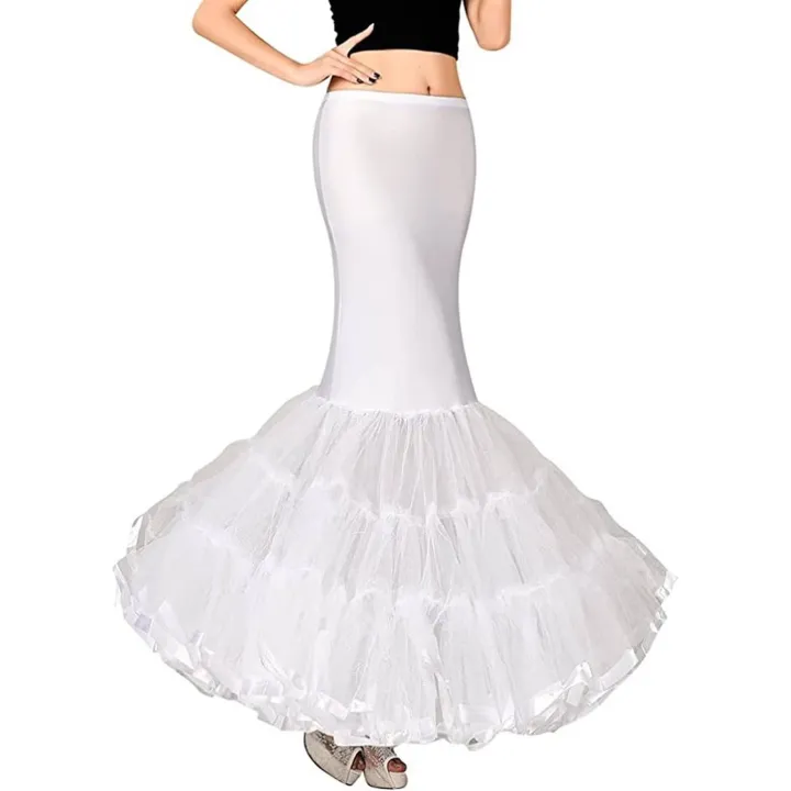 Women%20Petticoat%20Fishtail%20Underskirt%20Trumpet%20Crinoline%20for%20Mermaid%20Wedding%20Dress%20-%20Image%203