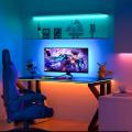 RGB 5050 Led Strip Lights with Remote Bluetooth Control Led Tape Music Sync Flexible RGB Ribbon for Home Room Decor TV Lighting. 