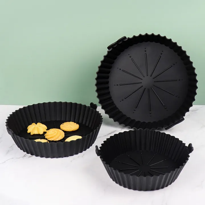 17/20cm%20Air%20Fryers%20Oven%20Baking%20Tray%20Reusable%20Silicone%20Non-Stick%20Round%20Baking%20Pan%20Microwave%20Pads%20Airfryer%20Pan%20Liner%20Cake%20Mold%20-%20Image%206