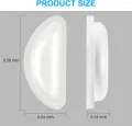10 Pairs/Packs Adhesive Nose Pad, Eyeglass Nose Pads Stick On Silicone Anti-Slip for Sunglasses Thin Nose Pads Eyeglasses. 