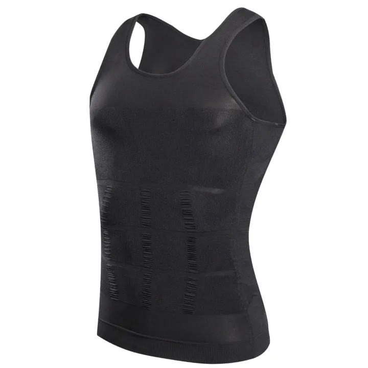 YBFDO%20Men%20Body%20Shaper%20Slimming%20Compression%20Vest%20Undershirt%20Seamless%20Waist%20Trainer%20Tank%20Top%20Belly%20Control%20Weight%20Loss%20Shapewear%20-%20Image%205