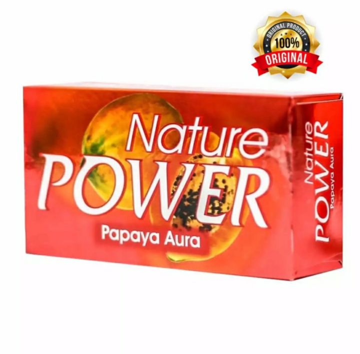 Nature power beauty papaya soap Indian number 1 quality 125g gift for your girl friend boy friend wedding dress set lovers gift