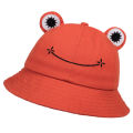 Cute Frog Bucket Hats women Bucket Hat Women Summer Outdoor Sun Fishing Cap Cotton Wild Panama Hats.