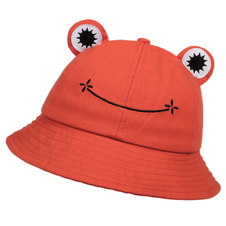 Cute%20Frog%20Bucket%20Hats%20women%20Bucket%20Hat%20Women%20Summer%20Outdoor%20Sun%20Fishing%20Cap%20Cotton%20Wild%20Panama%20Hats%20-%20Image%204