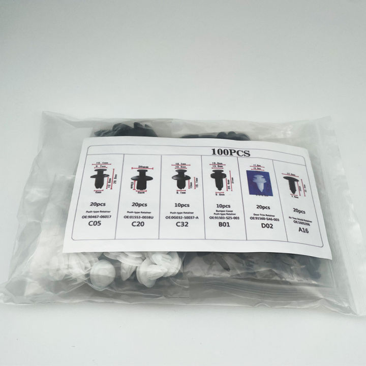Car%20Retainer%20Clips%206%20Popular%20Sizes%20Fasteners%20Automotive%20Plastic%20Clips%20Kit%20Auto%20Trim%20Panel%20Clip%20Mixed%20Car%20Body%20Bumper%20Rivet%20-%20Image%204
