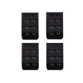 4 pcs Bra Extension Strap Extenders for Women Adjustable Belt Buckle Bra Extension Strap Hook Clip Expander 3 Rows 2 Hooks. 