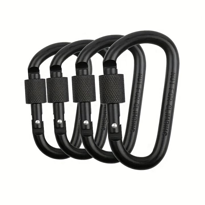 4Pcs%20Aluminum%20Alloy%20D-Ring%20Carabiner%20Hammock%20Hook%20Hook%20Organizer%20Shopping%20Bag%20Clip%20Hook%20for%20Outdoor%20Hiking%20Travel%20Backpack%20-%20Image%206