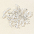 80pcs Hollow Out Hair Ring ,Dreadlocks Beads Hair Braid Rings Clips Dread Locks Hair Braiding Metal Cuffs Decoration/Accessories. 