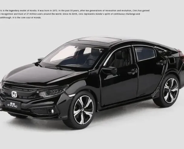 1/32%20Honda%20Civic%20Model%20Car%20Diecast%20Toy%20Car%20model%20Sound%20Light%20Vehicle%20-%20Image%206