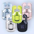 ultrapod max colourful transparent earpod. 