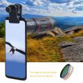 18x to 52x Zoom Lens for Mobile, Universal Telephoto Lens for Smartphones. 