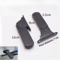 1 Pair Foldable Front Foot Pedals for Yadi Aima Harley U1 E-Bike Lightweight Aluminum Alloy Anti-Slip Cycling Pedals Accessories. 