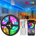 1-30 Meters Led Strips Light Rgb 5050 Smart Bluetooth  Usb Ribbon Music Sync Ice Lighting for Living Room Luces LED. 