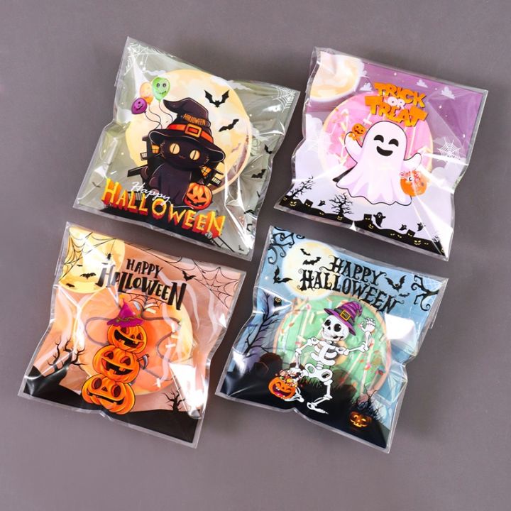 50/100Pcs%20Spooky%20Halloween%20Candy%20Bags%20Pumpkin%20Ghost%20%20Cookie%20Self-Sealing%20Bags%20Halloween%20Party%20Decor%20Trick%20or%20Treat%20-%20Image%202