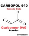 Carbopol 940 Powder 50 Grams - Carbomer 940 | For Clear Gel Making. 