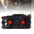 Graphics Card 6GB GDDR5 192BIT Double Fan PCIE 2.0 16X Slot Supports DVI VGA HD Multimedia Interface Gaming Video Card.
