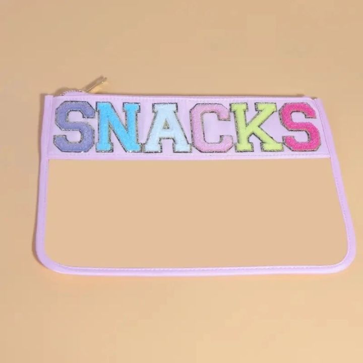 PVC%20Letter%20Graphic%20Pattern%20Travel%20Airport%20Large%20Capacity%20Portable%20Makeup%20Storage%20Bag%20File%20Pocket%20-%20Image%206