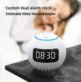 A20 Digital Alarm Clock BT audio wireless Multifunctional Stereo Bass Speaker household alarm clock radio.