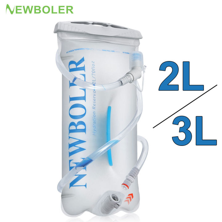 NEWBOLER Water Bladder Water Reservoir Hydration Pack Storage Bag BPA Free - 2L 3L Running Hydration Vest Backpack